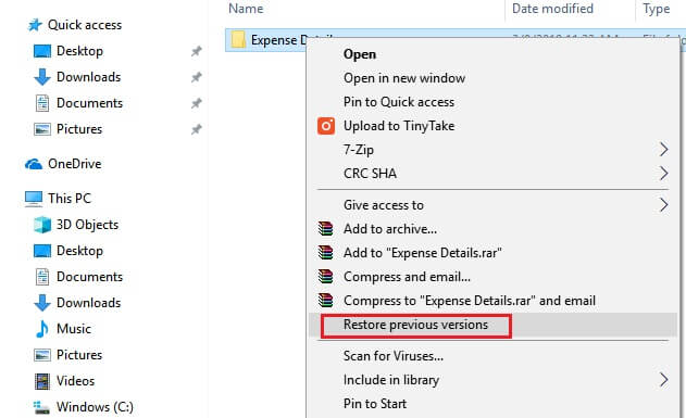 recover deleted file from pen drive