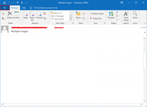 File menu