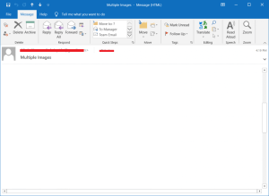 open email