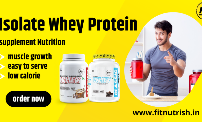 The Benefits of Isolate Whey Protein